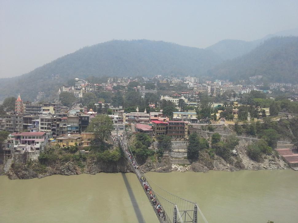 Free Image of A town in Himalayan Valley  