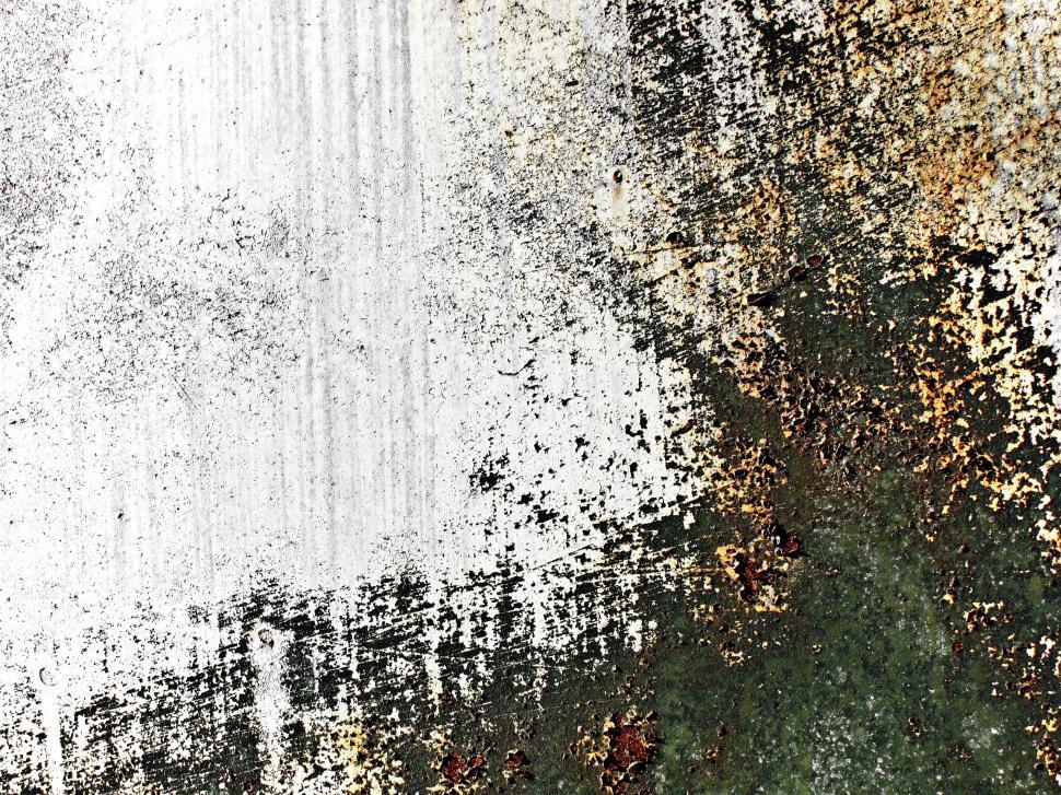 Free Image of Scratched and Peeling Wall 