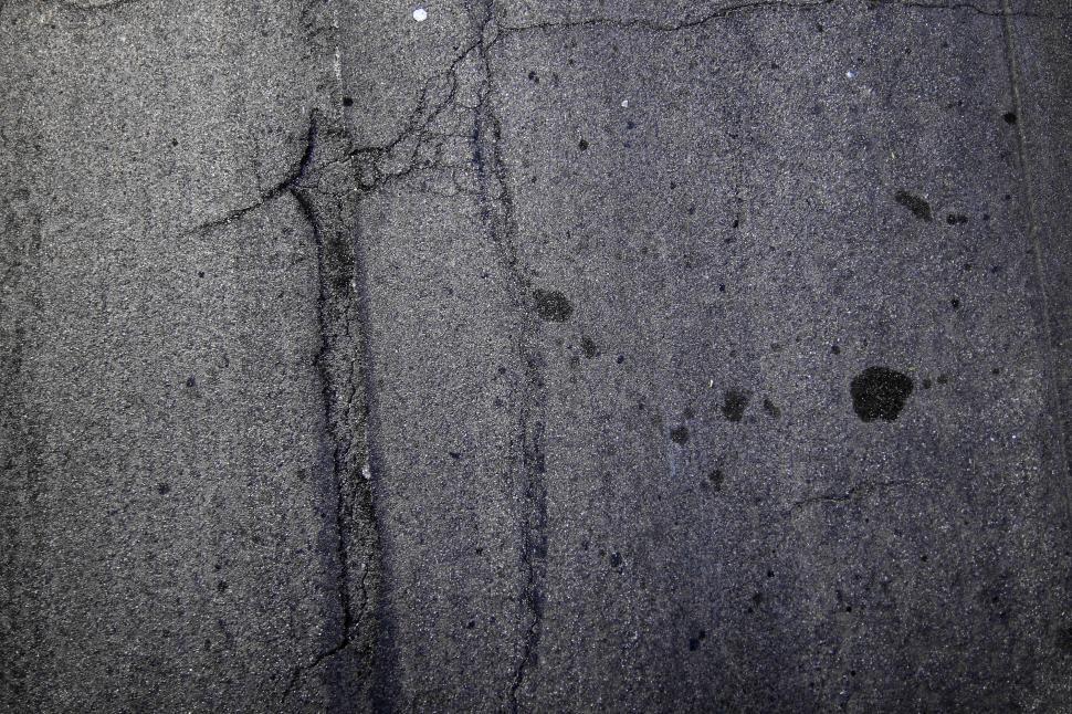 Free Image of Cracked Asphalt 