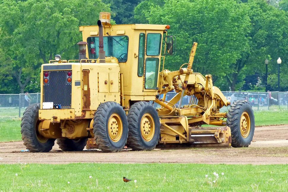 Free Image of Road Grader 