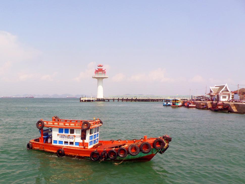 Free Image of Thai fishing boat 