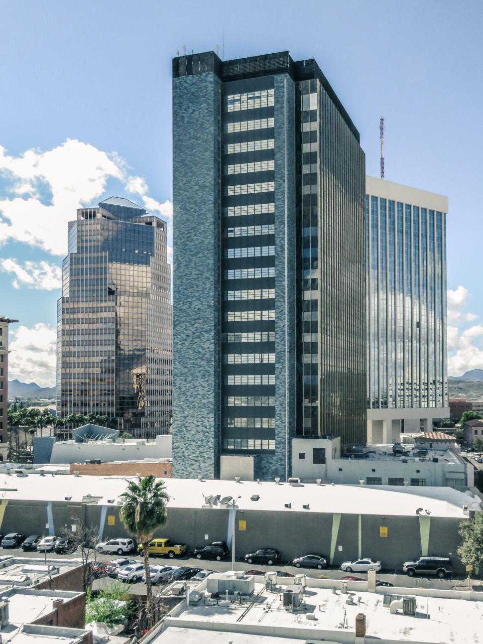 Free Image of View of downtown Tucson,Arizona 