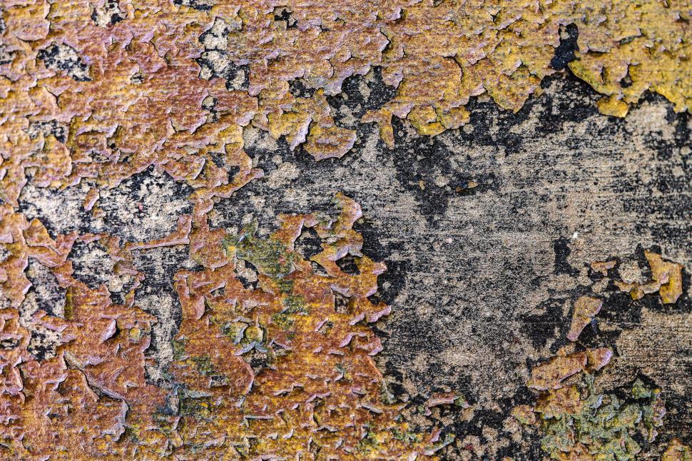 Free Image of Old peeling glaze texture 
