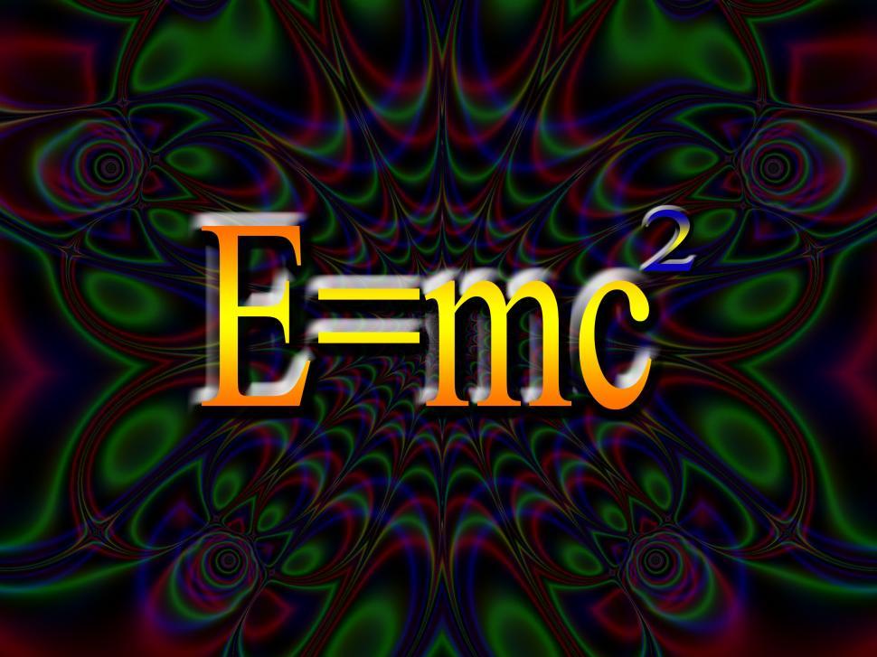 Free Image of Einstein's Equation 