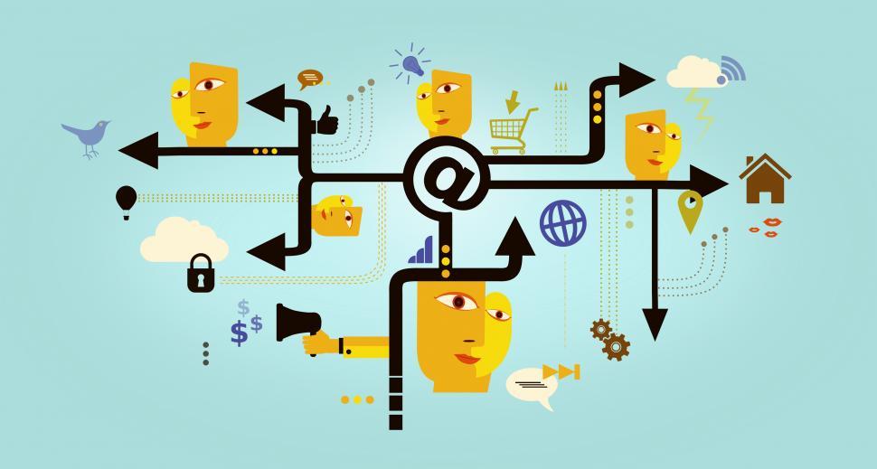 Free Image of Internet Business - Establishing a Client Base On-Line 