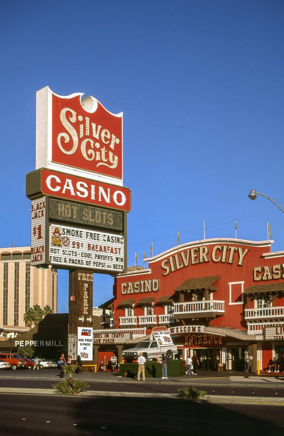 Free Image of Vintage Silver City Casino 