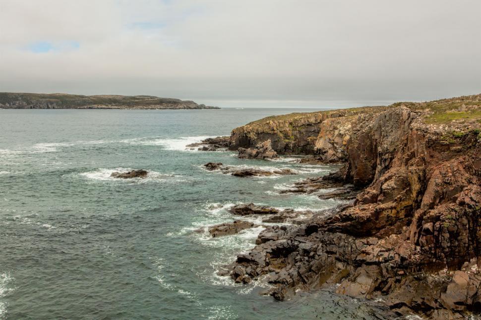 Free Image of Rocky Coastline  