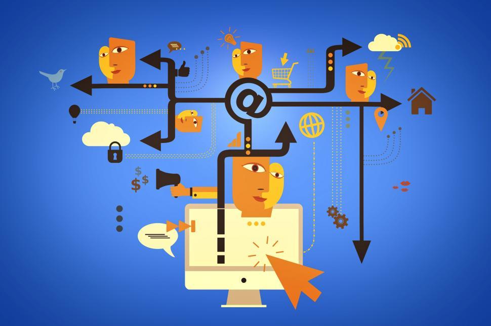 Free Image of Internet Business - Target Clients On-Line 