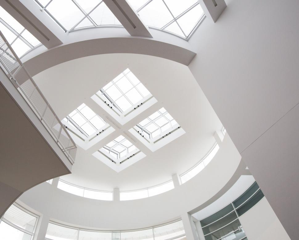Free Image of Spacious Room With Abundant Windows 