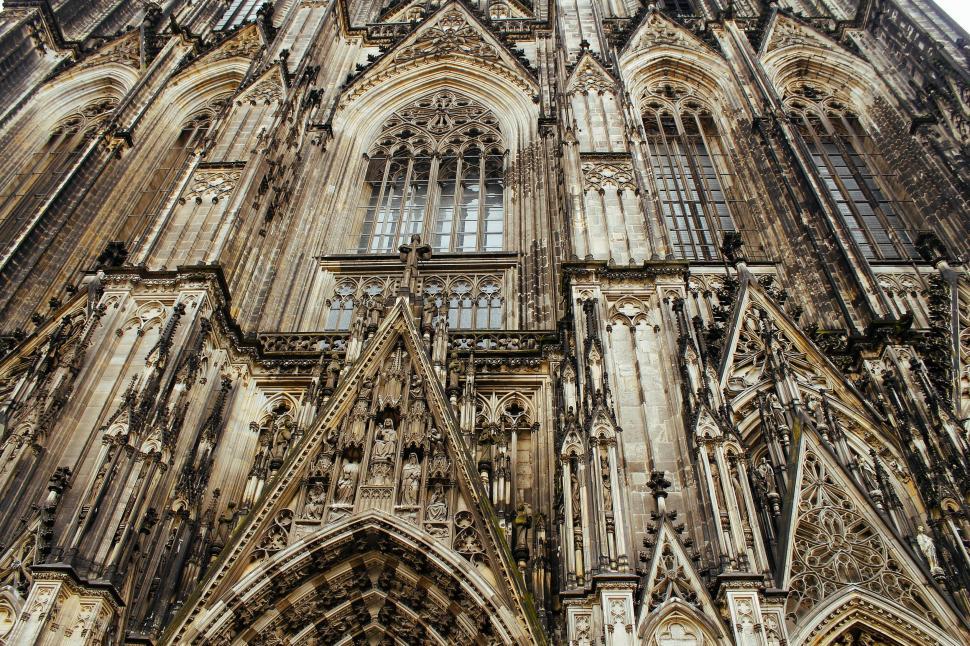 Free Image of Majestic Cathedral With Clock 