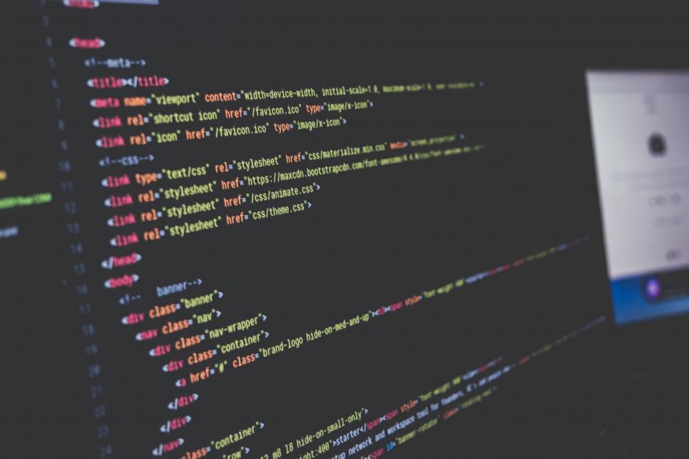 Free Image of Computer Screen Showing Lines of Code 