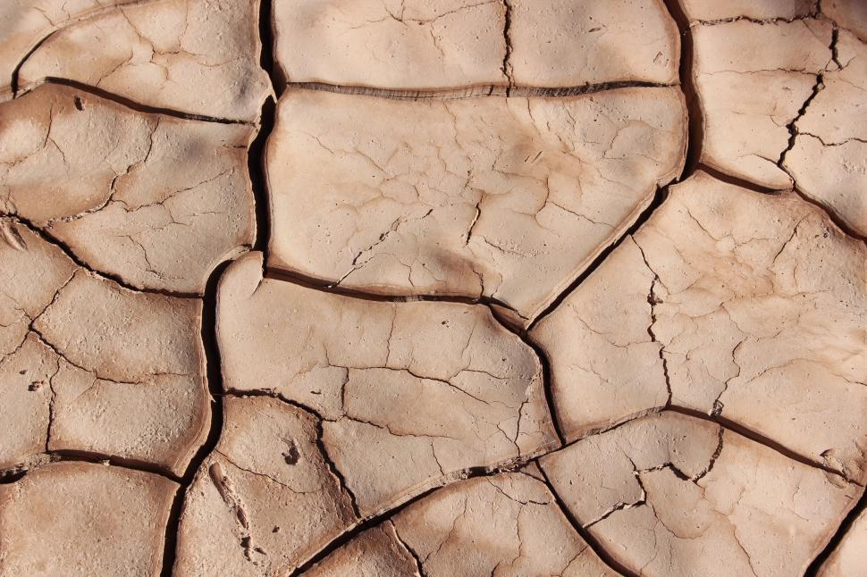 Free Image of Close Up View of Cracked Surface 