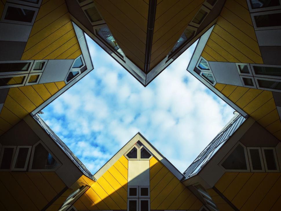 Free Image of Modern Building Against Clear Sky 