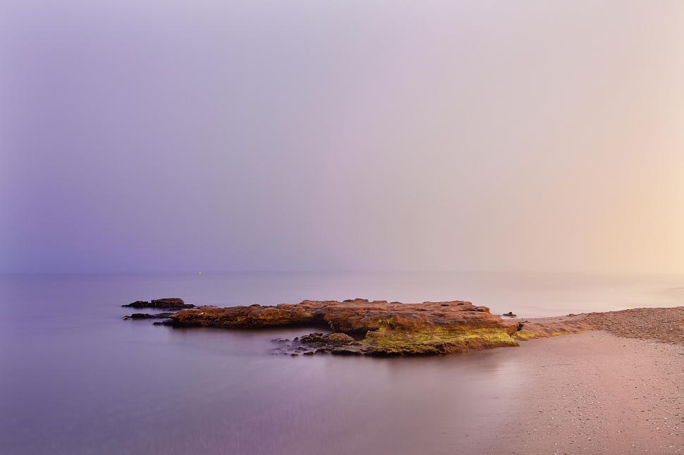 Free Image of Island in the Middle of the Water 
