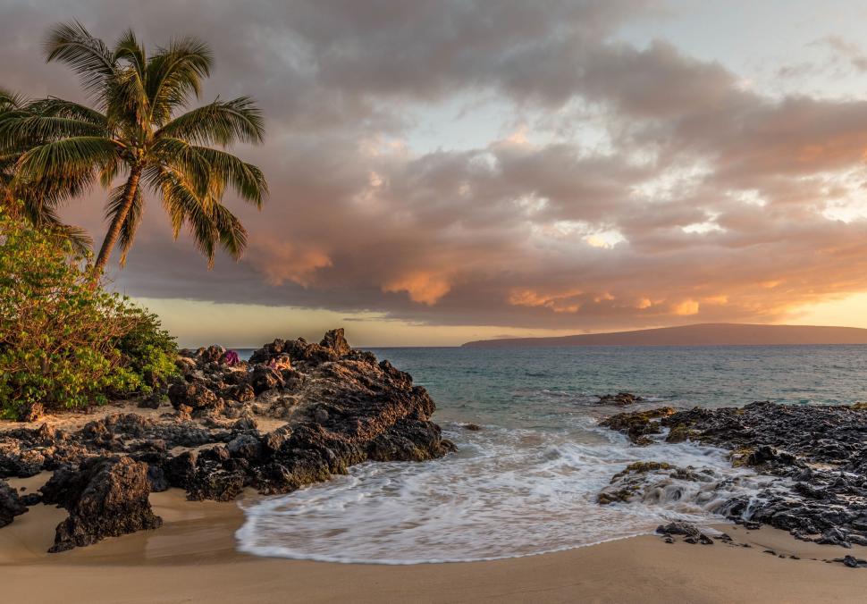 Free Image of Rocky Beach Shoreline 