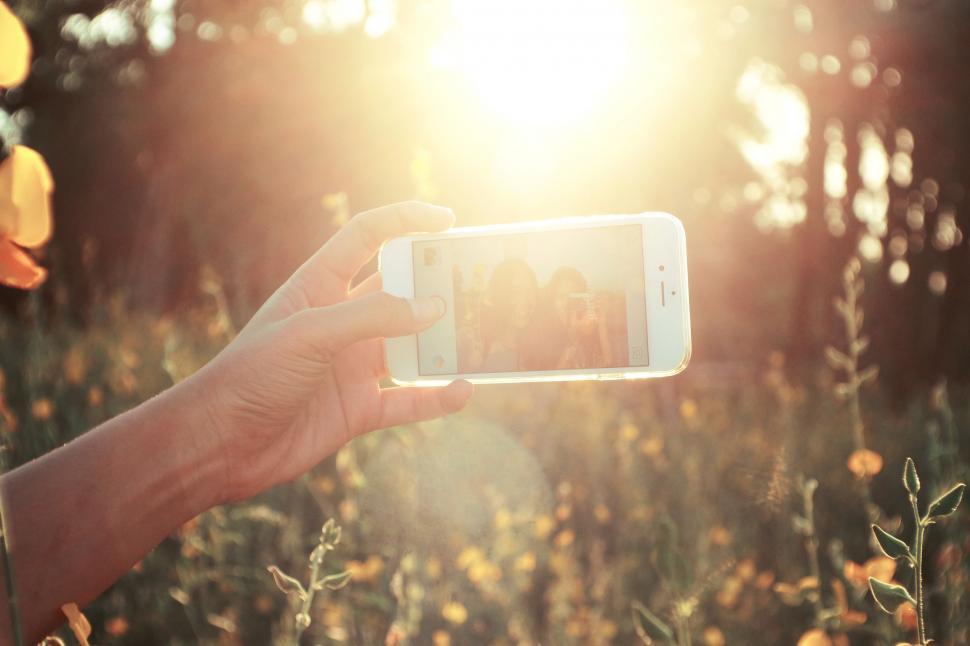 Free Image of Person Taking a Picture With Cell Phone 