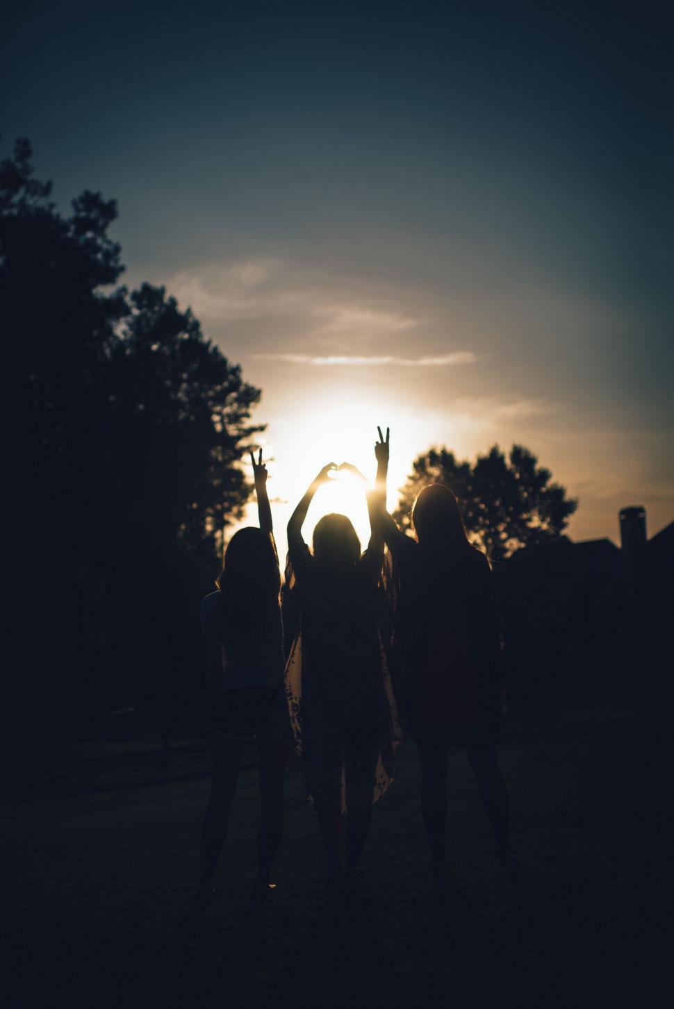 Free Image of Group of People Standing Together 