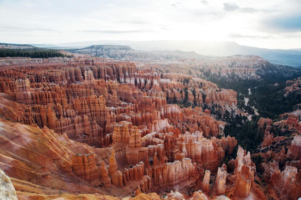 Free Image of Majestic View of the Hoodoos in Bryce Canyon National Park 