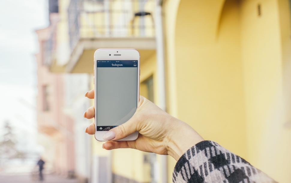 Free Image of Person Holding Cell Phone in Hand 