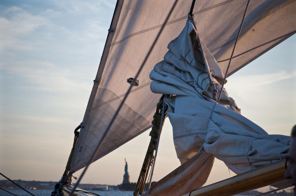 Free Image of Sailboat Sailing on Water 