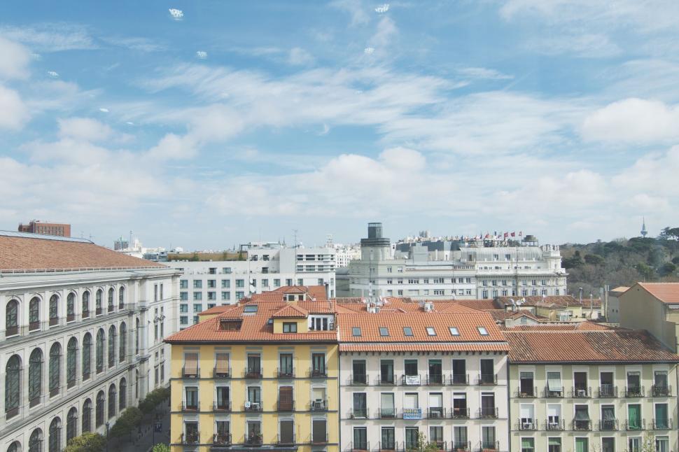 Free Image of A Glimpse of the City From a Skyscraper 