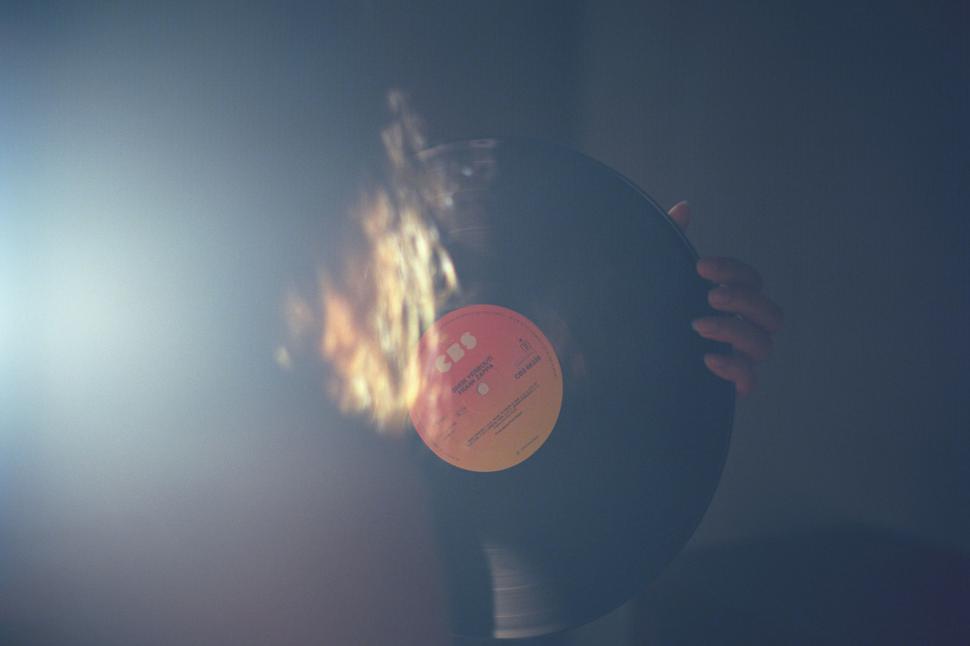 Free Image of Person Holding Frisbee In Blur 