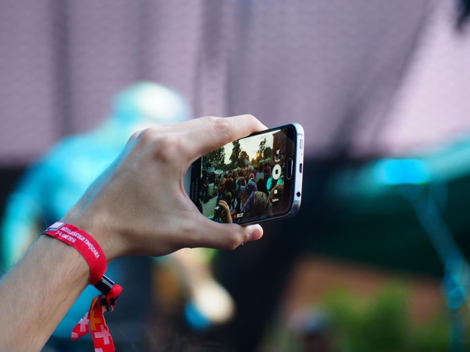 Free Image of Person Taking a Picture With Cell Phone 