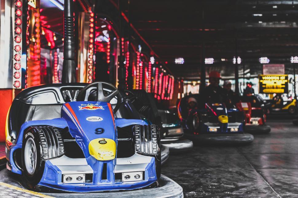 Free Image of Group of Cars Parked in a Parking Garage 