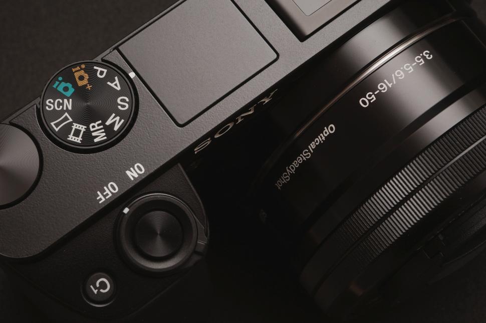 Free Image of Close Up of Camera on Table 
