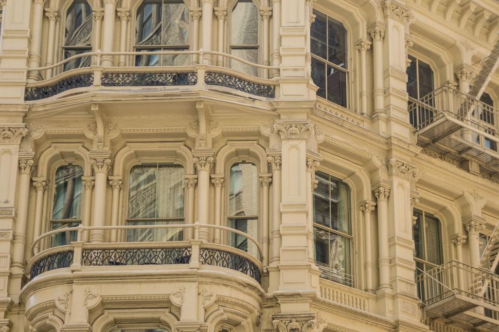 Free Image of Historic Building With Clock on Front 