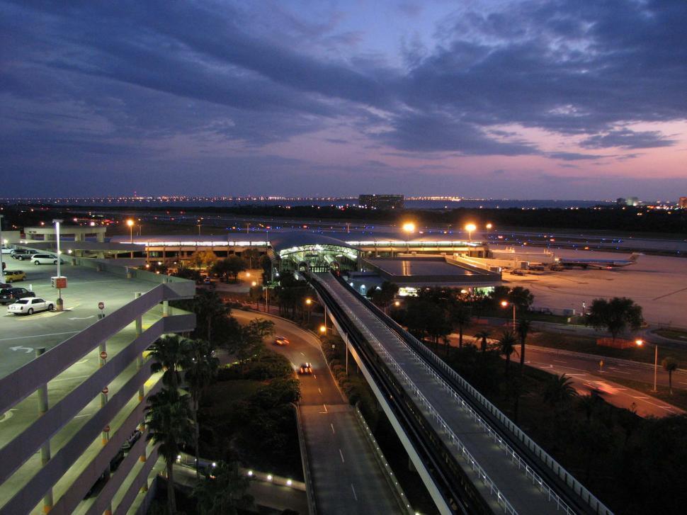 Free Image of Roads Beside Airport 