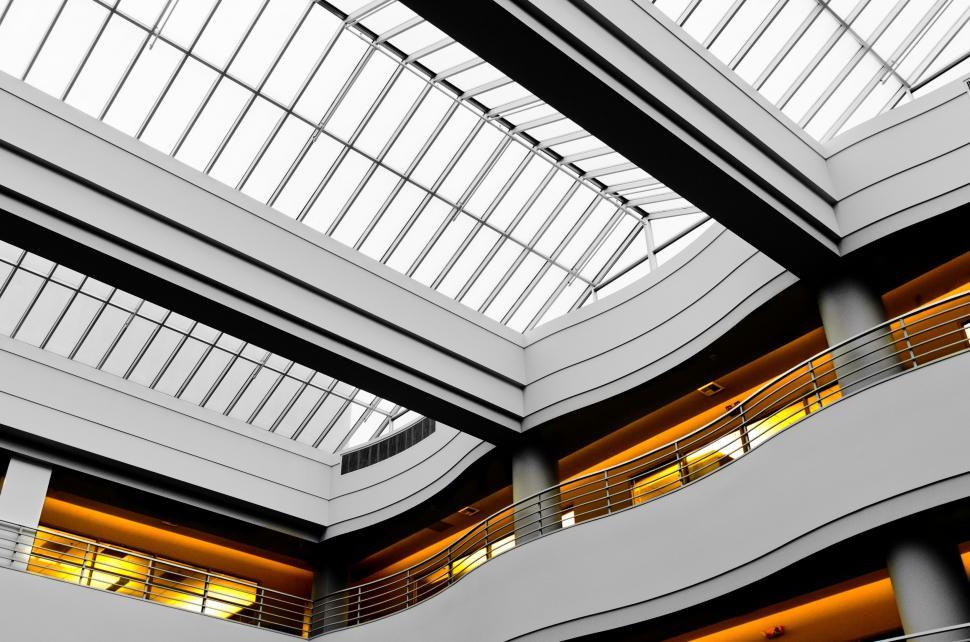 Free Image of Tall Building With Numerous Windows 