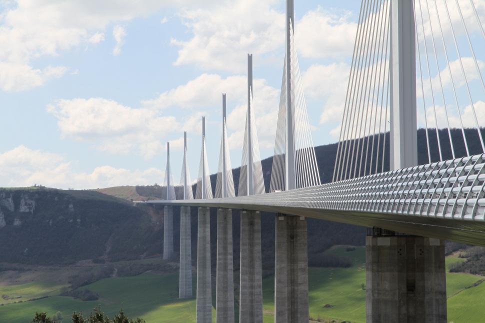 Free Image of Bridge Overlooking Valley 