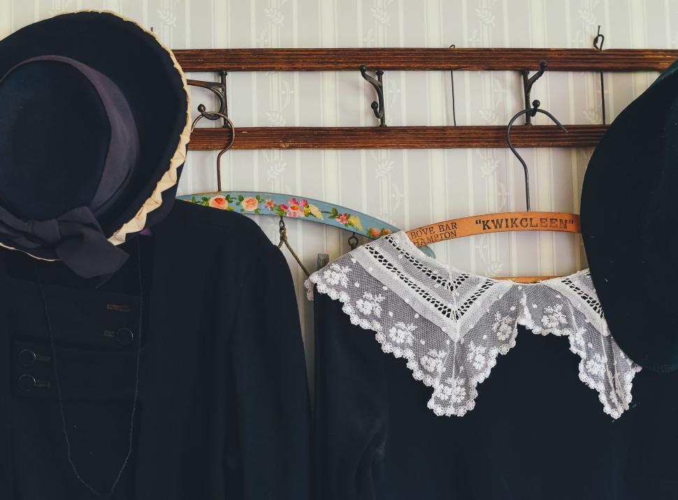 Free Image of Black Hoodies Hanging on Rack 