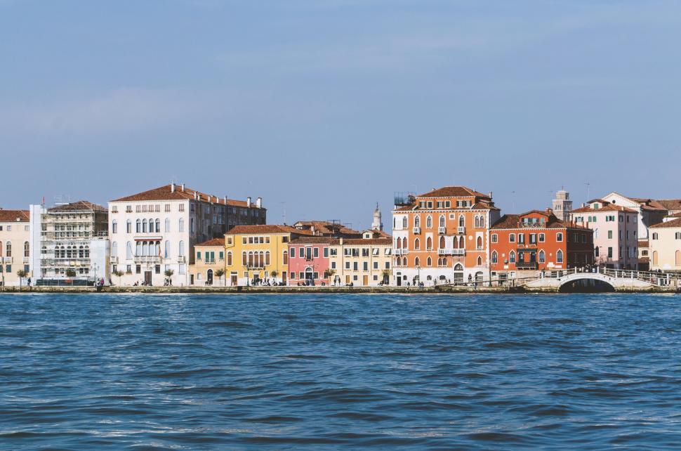 Free Image of Buildings Overlooking Waterfront 