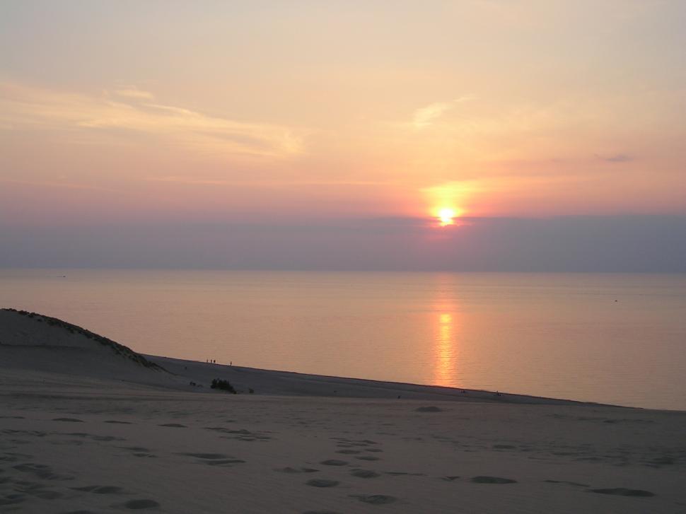 Free Image of Sunset at Mount Baldy 