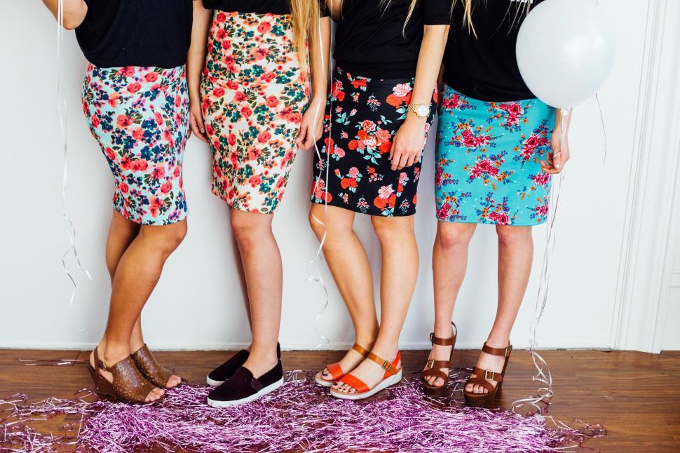 Free Image of Group of Women Standing Together 