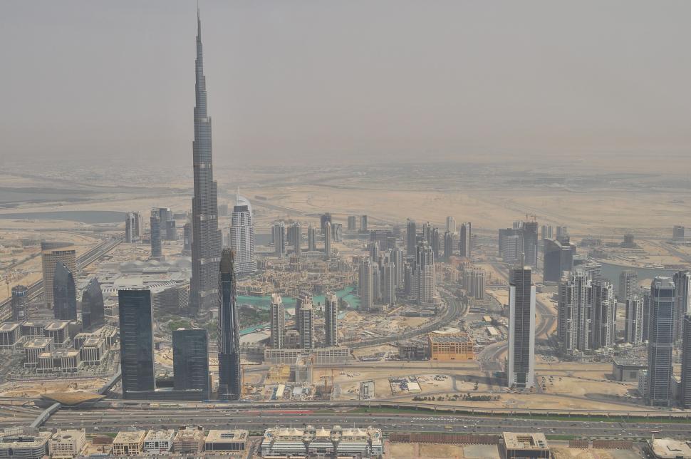 Free Image of Aerial View of a City With Tall Buildings 