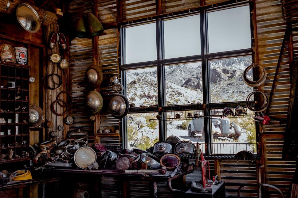 Free Image of Room Filled With Pots and Pans 