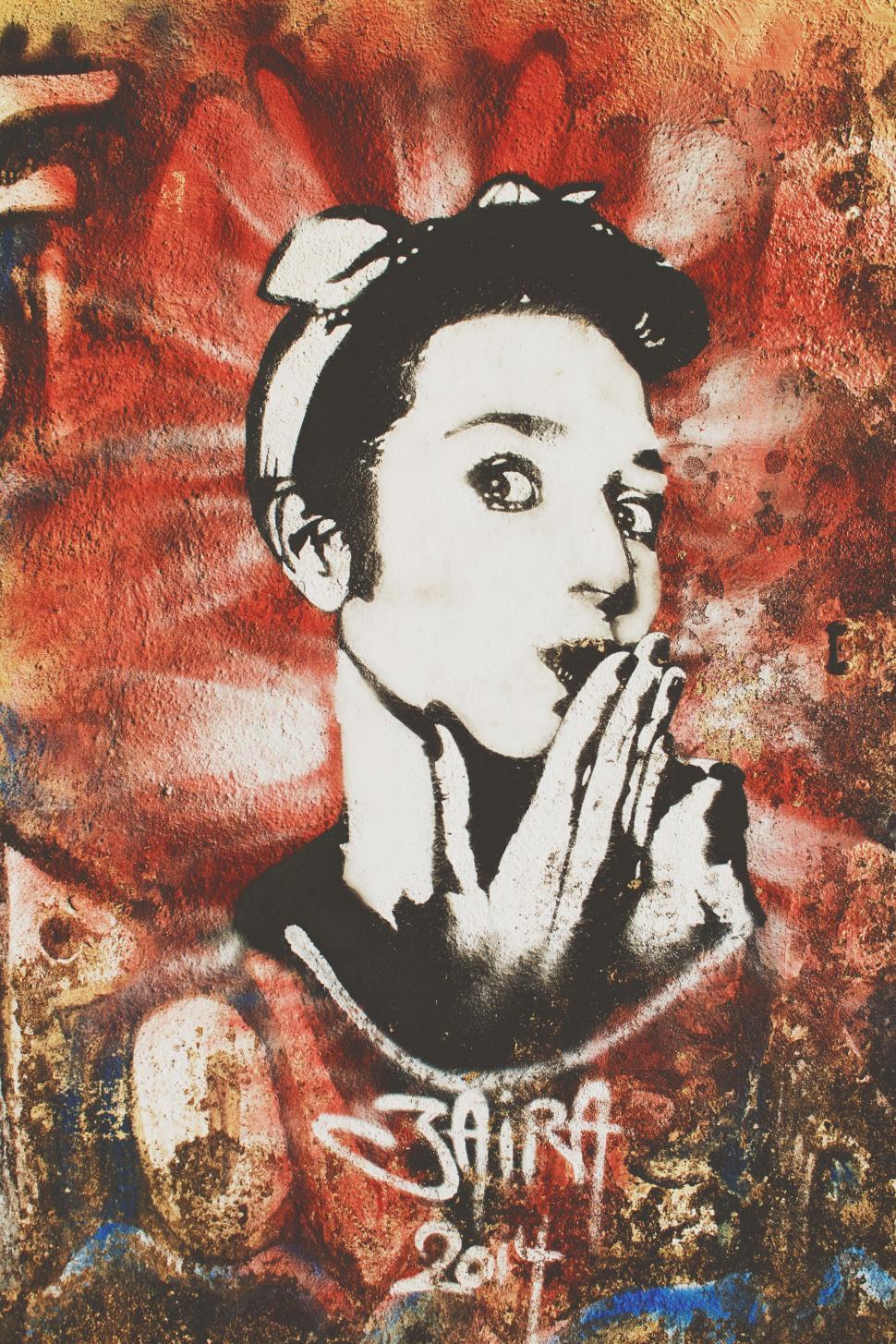 Free Image of Woman Covering Her Face With Hands 