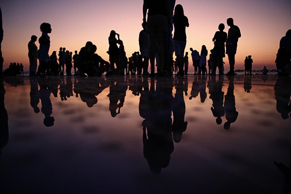 Free Image of Group of People Standing Together 