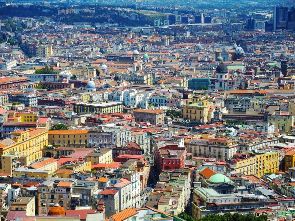 Free Image of City View From Hilltop 