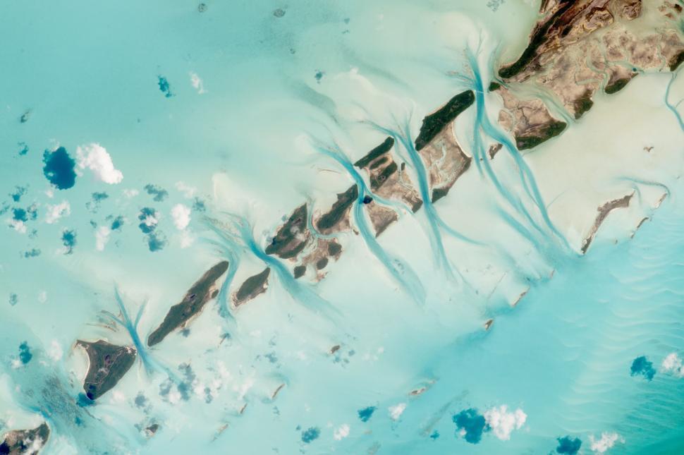 Free Image of Aerial View of Body of Water 