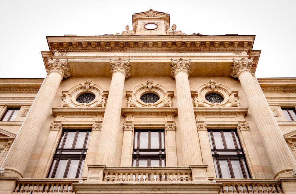 Free Image of Iconic Building With Clock Tower 
