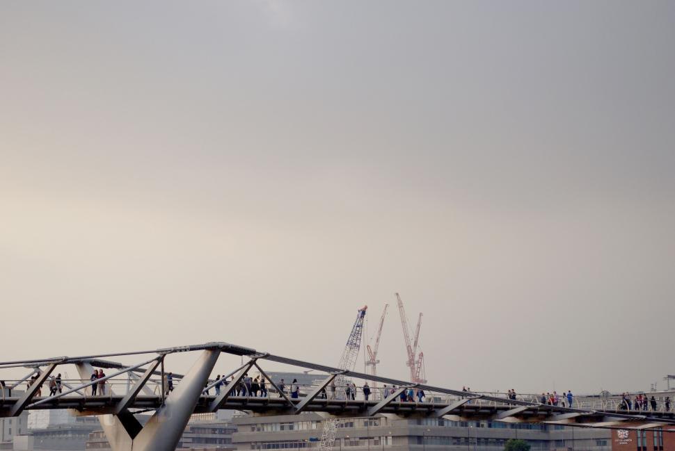 Free Image of Construction of Bridge in Progress 
