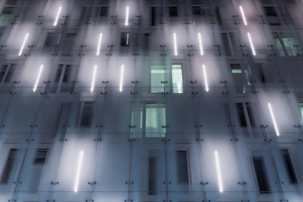 Free Image of Tall Building With Many Windows 