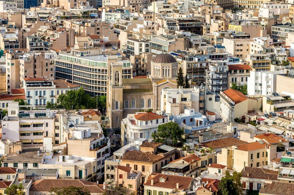 Free Image of A Cityscape Filled With Tall Buildings 