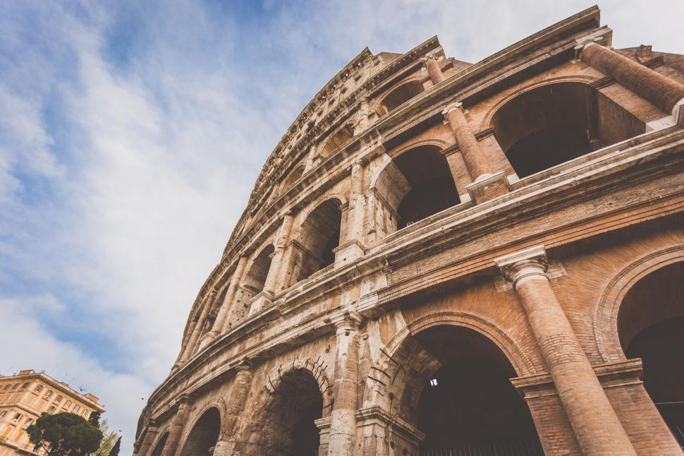 Free Image of Ancient Building Against Sky 