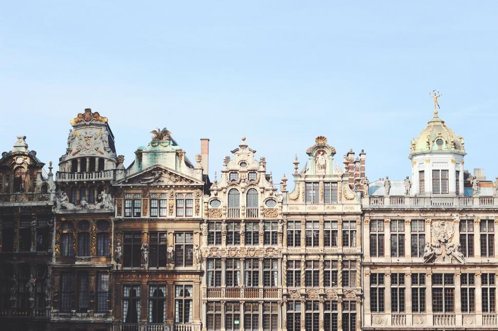 Free Image of Impressive Building With Clock Tower 