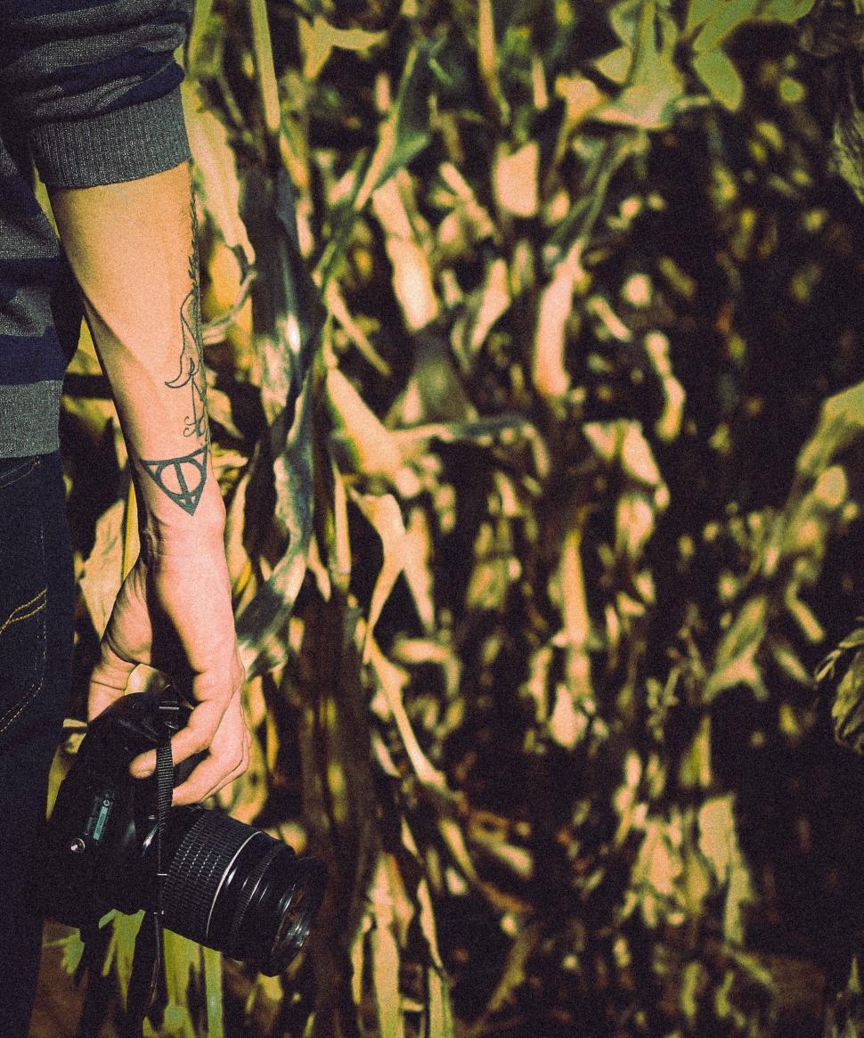 Free Image of Person Holding a Camera 
